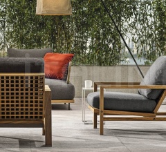 Итальянские Уличные кресла - Кресло Quadrado Итальянские Уличные кресла - Кресло Quadrado фабрика Minotti