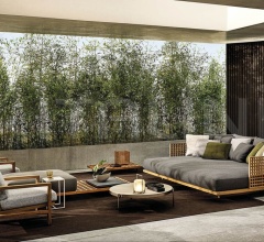 Итальянские Уличные столики - Столик Tape Outdoor Итальянские Уличные столики - Столик Tape Outdoor фабрика Minotti