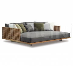 Итальянские Уличная мебель - Модульный диван Quadrado Итальянские Уличная мебель - Модульный диван Quadrado фабрика Minotti