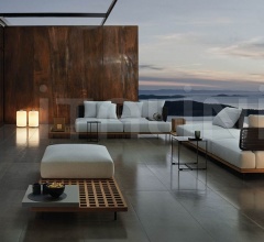 Итальянские Уличная мебель - Модульный диван Quadrado Итальянские Уличная мебель - Модульный диван Quadrado фабрика Minotti