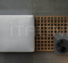 Итальянские Уличная мебель - Модульный диван Quadrado Итальянские Уличная мебель - Модульный диван Quadrado фабрика Minotti