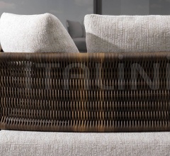 Итальянские Уличная мебель - Модульный диван Quadrado Итальянские Уличная мебель - Модульный диван Quadrado фабрика Minotti