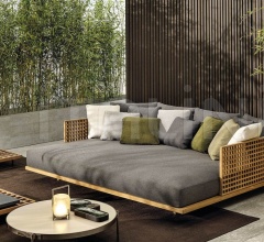 Итальянские Уличная мебель - Модульный диван Quadrado Итальянские Уличная мебель - Модульный диван Quadrado фабрика Minotti