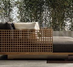 Итальянские Уличная мебель - Модульный диван Quadrado Итальянские Уличная мебель - Модульный диван Quadrado фабрика Minotti