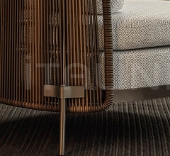 Итальянские Уличные кресла - Кресло Tape Cord Outdoor Итальянские Уличные кресла - Кресло Tape Cord Outdoor фабрика Minotti