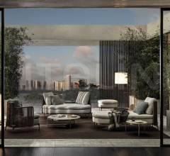 Итальянские Уличная мебель - Диван Tape Cord Outdoor Итальянские Уличная мебель - Диван Tape Cord Outdoor фабрика Minotti