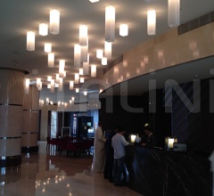 Итальянские Потолочные светильники - Потолочный светильник TUBES Итальянские Потолочные светильники - Потолочный светильник TUBES фабрика Vistosi