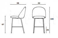 Барный стул IOLA Miniforms