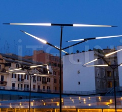 Итальянские Уличные светильники - Напольный светильник Javelot Macro фабрика Luceplan