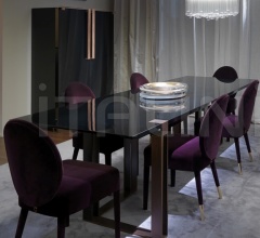 Стол обеденный Black and Gold dining table Стол обеденный Black and Gold dining table фабрика Paolo Castelli