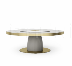 Стол обеденный Dione lazy susan Стол обеденный Dione lazy susan фабрика Paolo Castelli