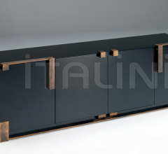 Итальянские Буфеты - Буфет Black & Gold Cabinet Итальянские Буфеты - Буфет Black & Gold Cabinet фабрика Paolo Castelli
