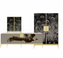 Буфет-шкаф For Living High Cabinet Буфет-шкаф For Living High Cabinet фабрика Paolo Castelli