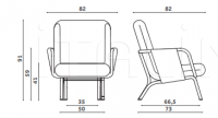 Кресло DIPLOPIA Miniforms