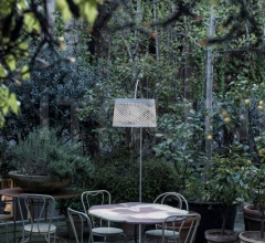 Итальянские Уличные светильники - Напольный светильник Twiggy Grid Итальянские Уличные светильники - Напольный светильник Twiggy Grid фабрика Foscarini