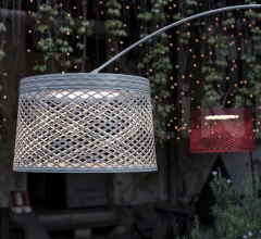 Итальянские Уличные светильники - Напольный светильник Twiggy Grid Итальянские Уличные светильники - Напольный светильник Twiggy Grid фабрика Foscarini