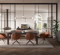 Книжный стеллаж BYBLOS фабрика Ozzio