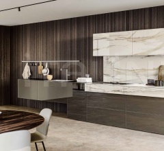 Кухня 36e8 Marble XGlass Kitchen 1090 Кухня 36e8 Marble XGlass Kitchen 1090 фабрика Lago