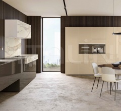Кухня 36e8 Marble XGlass Kitchen 1090 Кухня 36e8 Marble XGlass Kitchen 1090 фабрика Lago