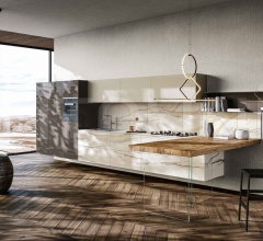 Кухня 36e8 Marble XGlass Kitchen 1092 Кухня 36e8 Marble XGlass Kitchen 1092 фабрика Lago