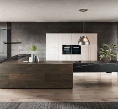 Кухня 36e8 Marble XGlass Kitchen 1094 Кухня 36e8 Marble XGlass Kitchen 1094 фабрика Lago