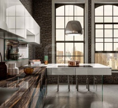 Кухня 36e8 Wood XGlass Kitchen 1095 Кухня 36e8 Wood XGlass Kitchen 1095 фабрика Lago