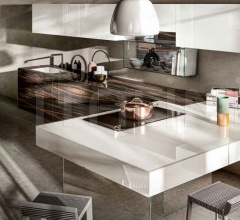 Кухня 36e8 Wood XGlass Kitchen 1095 Кухня 36e8 Wood XGlass Kitchen 1095 фабрика Lago