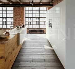 Итальянские Кухни с островом - Кухня 36e8 Wildwood Kitchen 1088 фабрика Lago