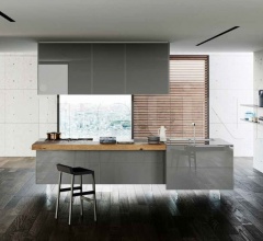 Кухня 36e8 Glass Kitchen 1097 Кухня 36e8 Glass Kitchen 1097 фабрика Lago