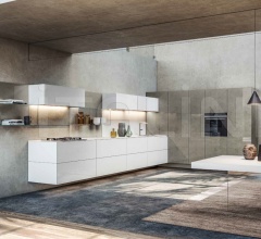 Кухня 36e8 Glass Kitchen 1099 Кухня 36e8 Glass Kitchen 1099 фабрика Lago