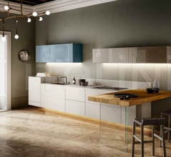 Кухня 36e8 Fenix Kitchen 1098 Кухня 36e8 Fenix Kitchen 1098 фабрика Lago