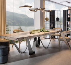 Стол обеденный REVERSE 185 S фабрика Bizzotto