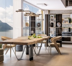 Стол обеденный REVERSE 185 S фабрика Bizzotto