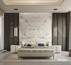 Итальянские Кровати - Кровать WAVE 488 фабрика Bizzotto