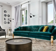 Трехместный диван 34103/D3 фабрика Angelo Cappellini