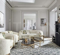 Трехместный диван 34104/D3 фабрика Angelo Cappellini