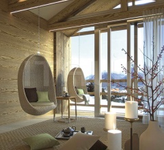 Итальянские Уличные кресла - Кресло Nest Suspended Chair Итальянские Уличные кресла - Кресло Nest Suspended Chair фабрика Atmosphera