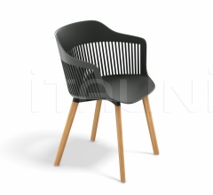 Стул с подлокотниками AIIR Side Armchair фабрика Dedon