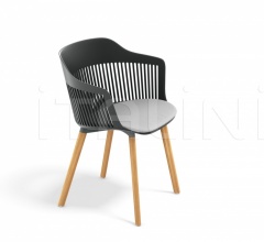 Стул с подлокотниками AIIR Side Armchair фабрика Dedon