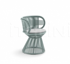 Стул CIRQL ARMCHAIR CENTRAL BASE фабрика Dedon