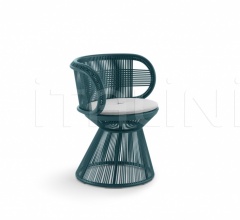 Стул CIRQL ARMCHAIR CENTRAL BASE фабрика Dedon