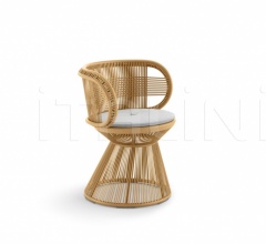 Стул CIRQL ARMCHAIR CENTRAL BASE фабрика Dedon