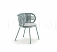 Стул с подлокотниками CIRQL Armchair фабрика Dedon