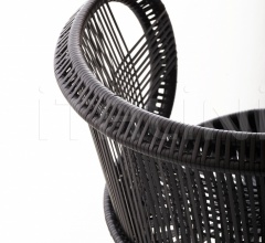 Стул с подлокотниками CIRQL Armchair фабрика Dedon