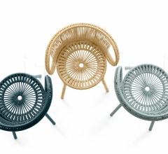 Стул с подлокотниками CIRQL Armchair фабрика Dedon