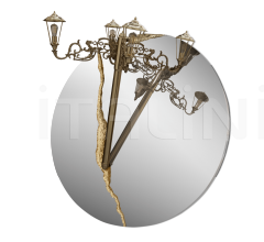 Настенное зеркало LUMIERE ROUND Настенное зеркало LUMIERE ROUND фабрика Boca do Lobo