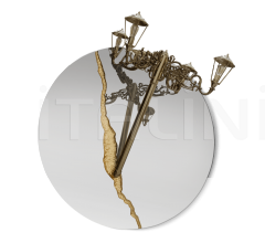 Настенное зеркало LUMIERE ROUND Настенное зеркало LUMIERE ROUND фабрика Boca do Lobo