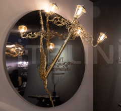 Настенное зеркало LUMIERE ROUND Настенное зеркало LUMIERE ROUND фабрика Boca do Lobo