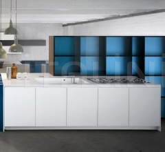 Итальянские Кухни с барной стойкой - Кухня Glas Итальянские Кухни с барной стойкой - Кухня Glas фабрика Key Cucine