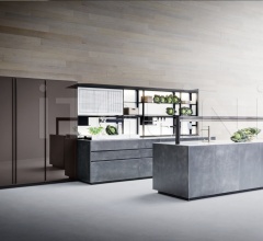 Кухня Artematica Structured Lacquer Steel Кухня Artematica Structured Lacquer Steel фабрика Valcucine